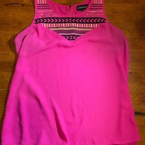 Juniors Sleeveless Blouse